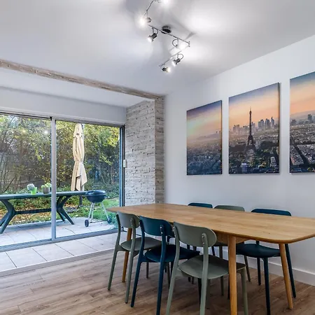 Oasis Urbaine For 8 Near To Paris Apartment *